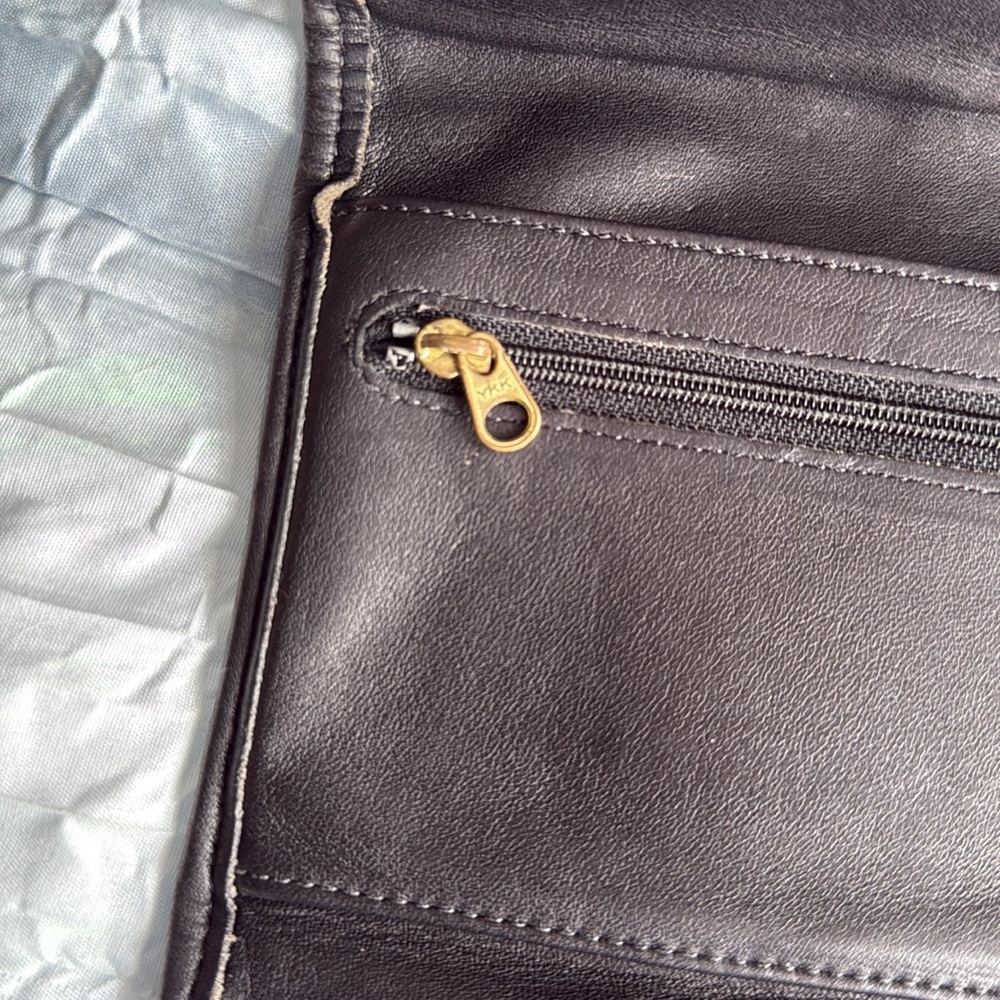 Coach Vintage Black Swing Wallet - 4843 Crossbody Leather Bag - Picture 9 of 11